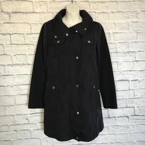Navy Blue Ellen Tracy Raincoat